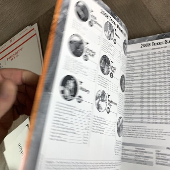 2008 Texas Longhorns Baseball Media Guide UT University Of Texas Longhorns - Picture 9 of 9